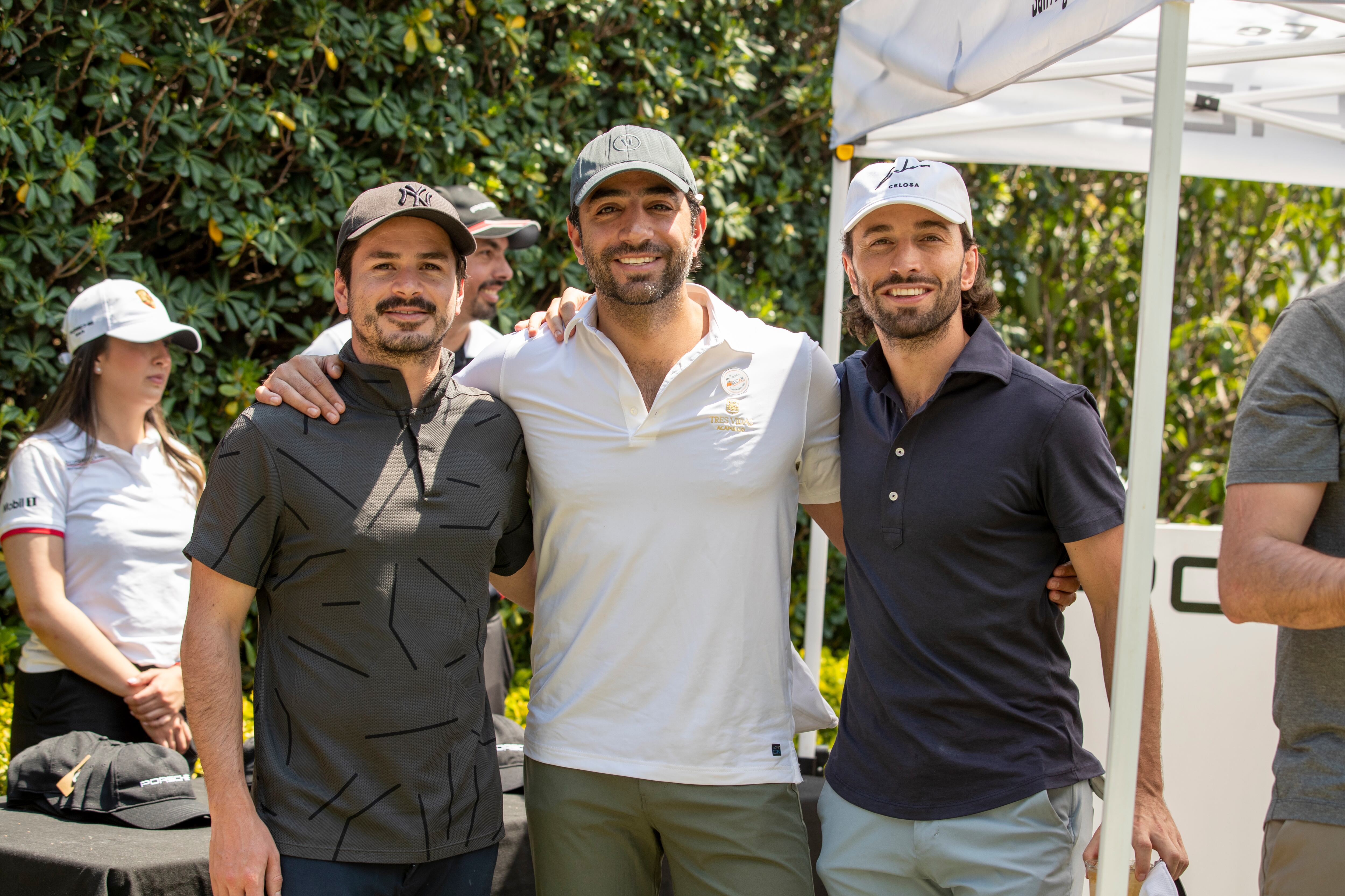 Fernando Peña, Salvador Neme y Paul Pietrini. (Foto: Edgar Silva Fuentes)