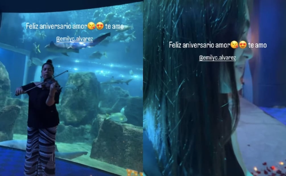 Así celebraron Emily Cinnamon y Jaziel Avilez su primer aniversario / Foto: Instagram