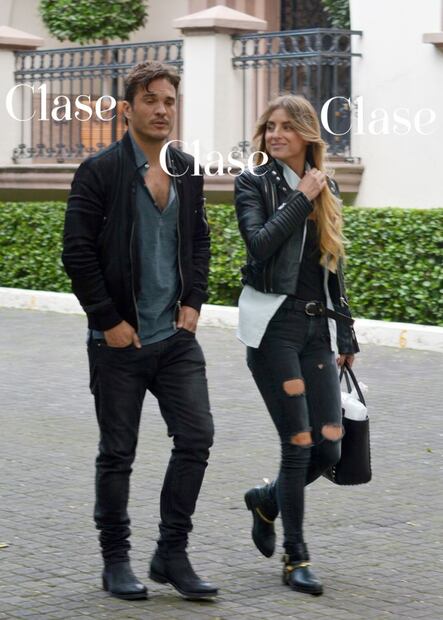 Kuno Becker de paseo en Polanco con ¿su nueva novia?