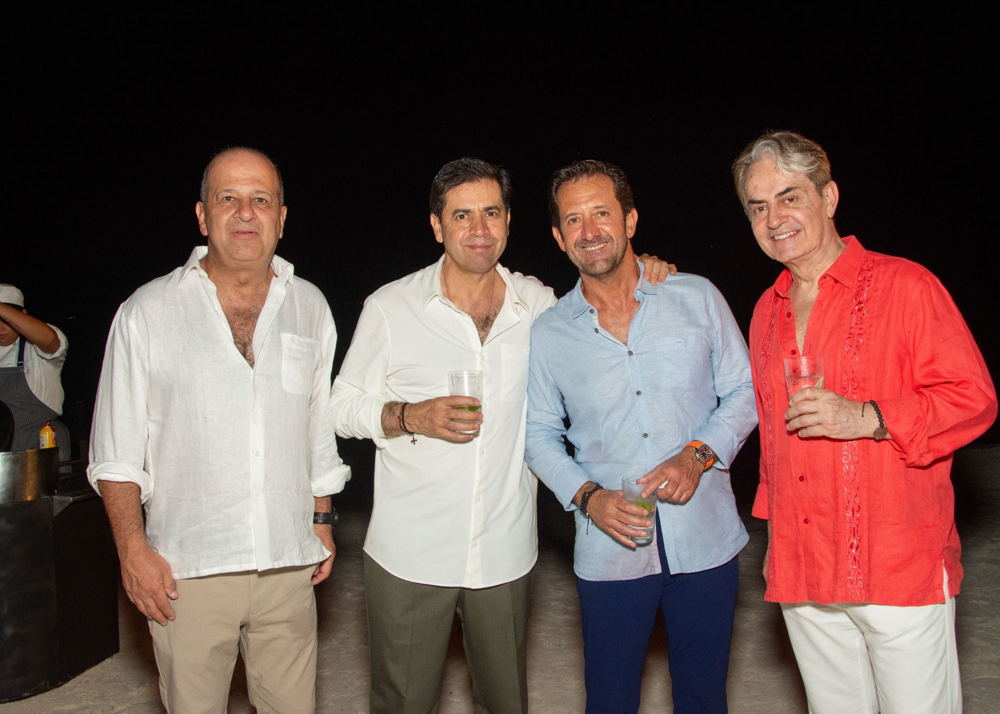 Héctor Slim, Sergio Hernández Weber, Alberto Torrado y Ariel Díaz. (Foto: Especial)