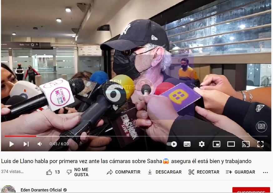 "Nunca me he arrepentido de nada, estoy muy orgulloso de mi nombre", Luis de Llano Macedo