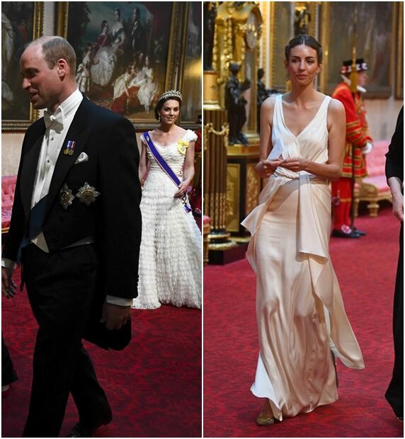 Kate Middleton frente a frente con Rose Handbury, con quien supuestamente el príncipe William fue infiel
