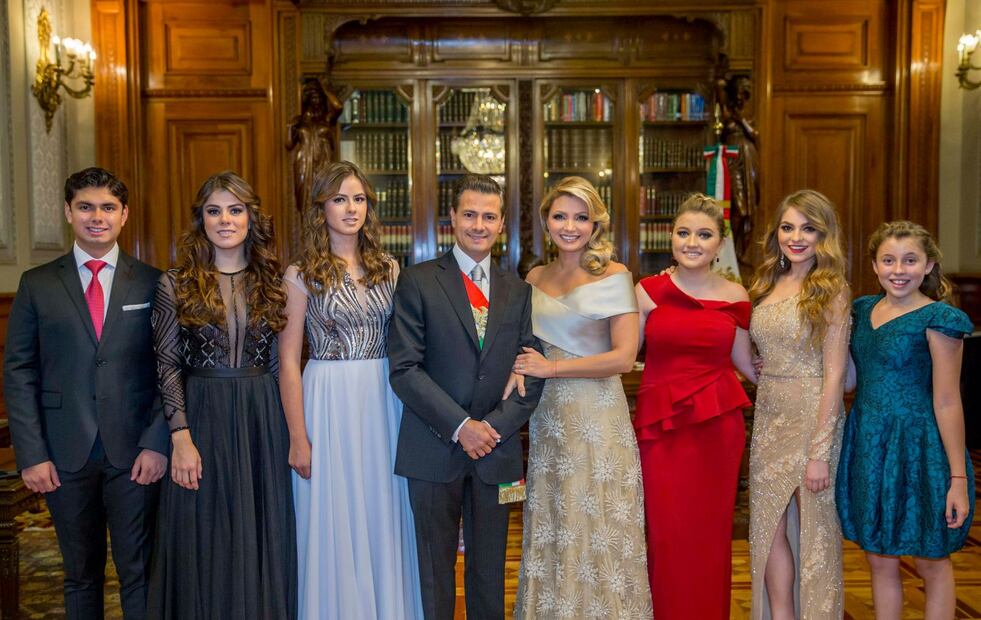 Así ha cambiado la familia Peña Rivera durante el sexenio