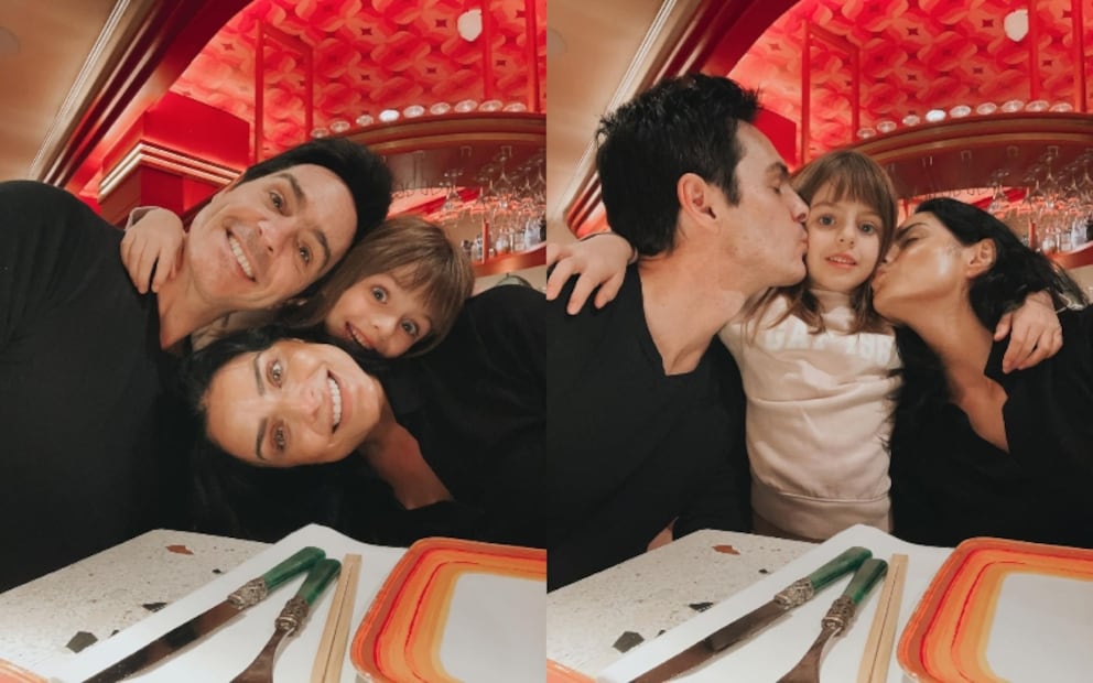 Aislinn Derbez y Mauricio Ochmann junto a la pequeña Kailani/ Foto: Instagram.