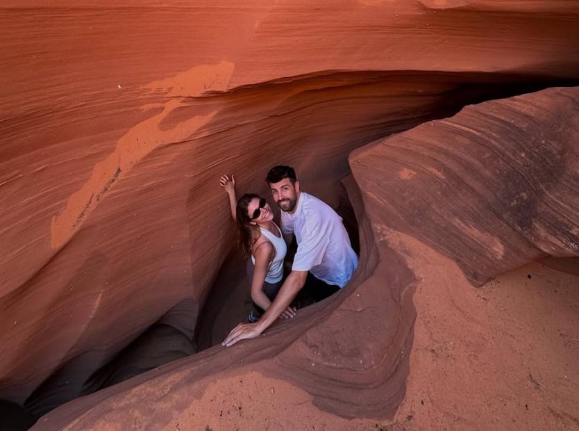 Gerard Piqué y Clara Chía / Foto: Instagram @3gerardpique