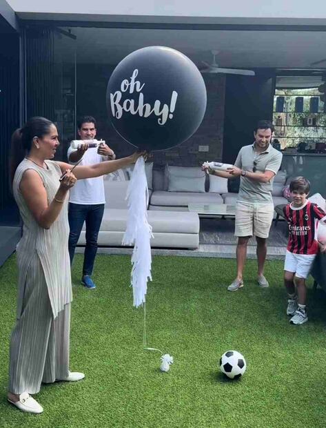 Paola Pérez compartió cómo fue la tierna celebración / Foto: Instagram