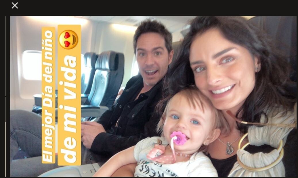 FOTOS: Aislinn Derbez derrite las redes con imágenes de Kailani y Aitana en el Día del Niño