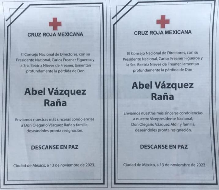 Descanse en paz Abel Vázquez Raña