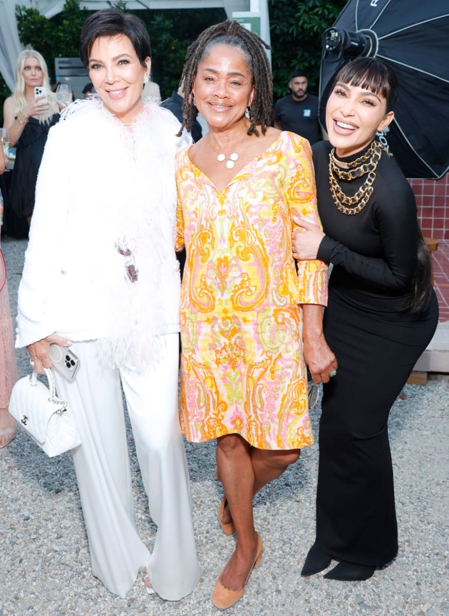 Kris Jenner, Doria Ragland y Kim Kardashian / Getty Images