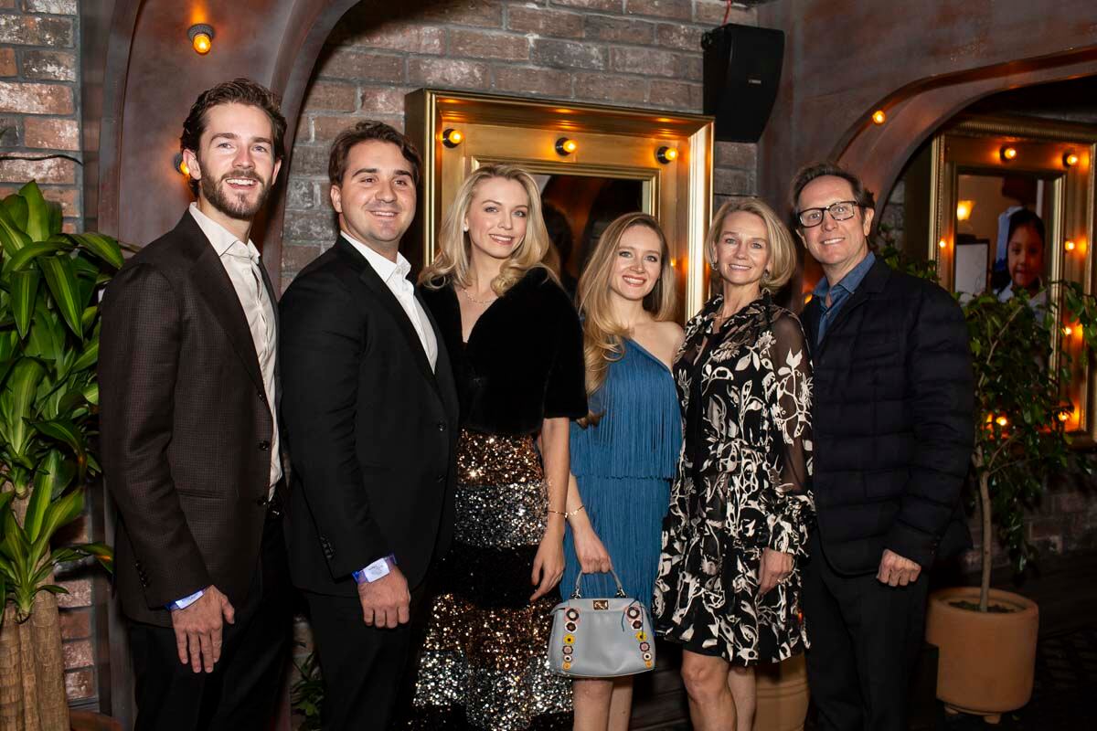 Ricky Albarrán, Adrien Cointreau, Susy y Carla Albarrán con Carla Wichtendahl y Ricardo Albarrán. (Foto: Esteban Torreblanca)