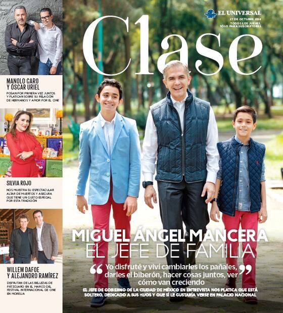 Entrevista: La vez en que Miguel Ángel Mancera nos habló de su vida personal