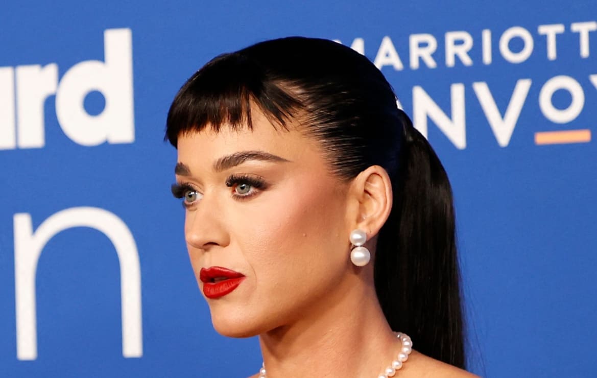 Katy Perry en los premios Billboard Women in Music Awards 2024 / AFP