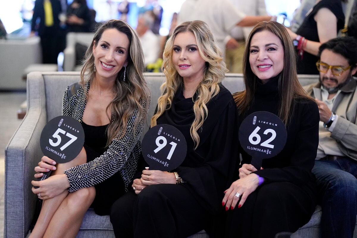 Shahpary Pulido, María José Ross y Jamehel Guerra. (Foto: Héptor Arjona)