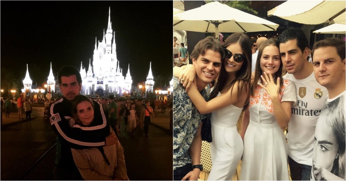La historia de amor en FOTOS de Alejandro Valladares y Miriam Huber 