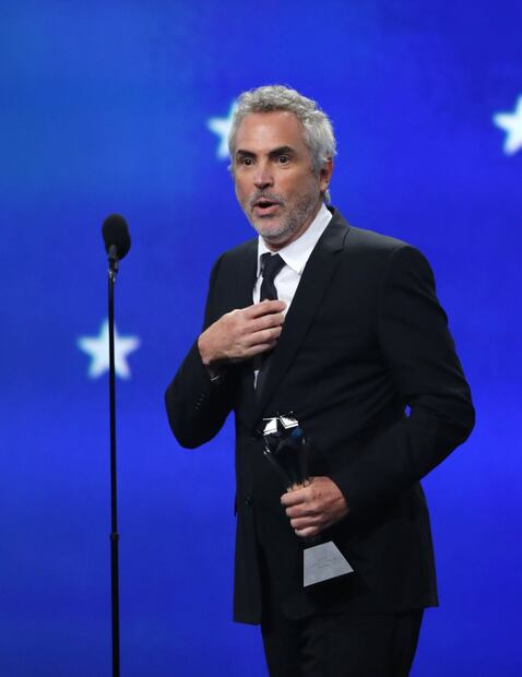 “Yalitza y Marina, ellas son Roma”: El discurso de Alfonso Cuarón en los Critics' Choice Awards