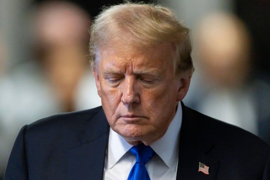 Donald Trump en la Corte Criminal de Manhattan / EFE