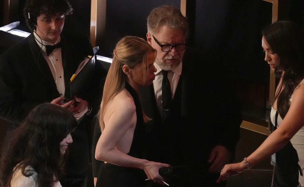 Kim Morgan y Guillermo del Toro / Foto: AP