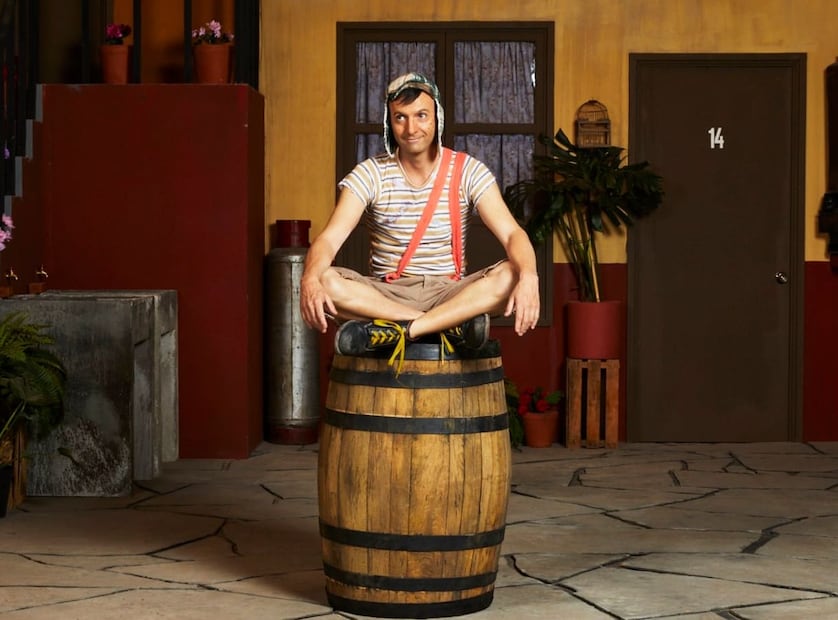 Pablo Cruz Guerrero como Roberto Gómez Bolaños 'Chespirito' / Foto: Especial