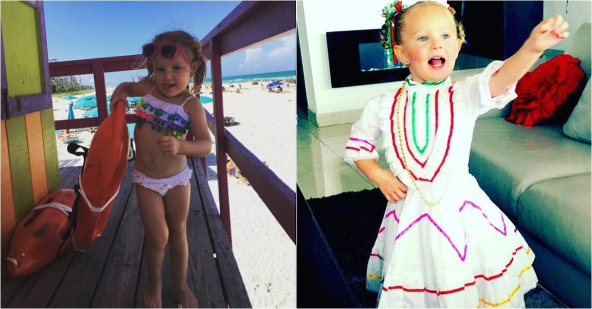 El Instagram de la bebé de Geraldine Bazán y Gabriel Soto