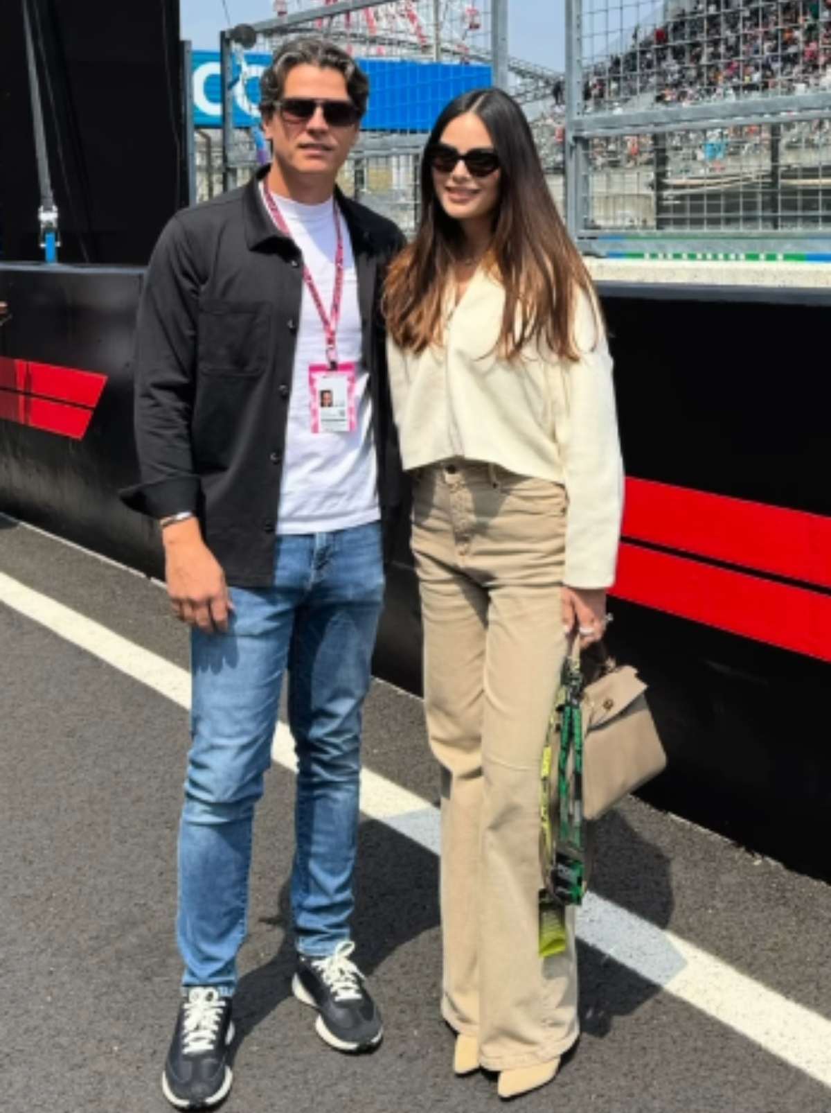 Juan Carlos Valladares y Ximena Navarrete / Foto: Instagram @ximenanr