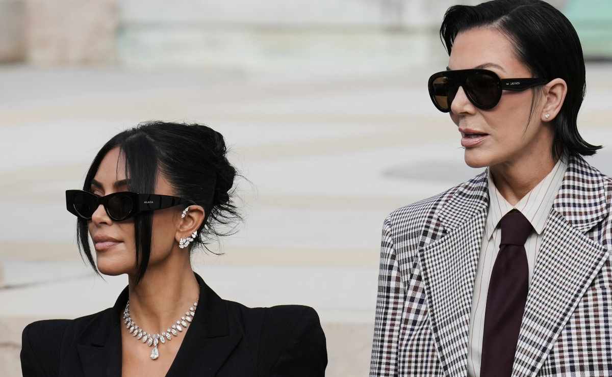 Kim Kardashian y Kris Jenner en París / Foto: Aurelien Morissard - AP