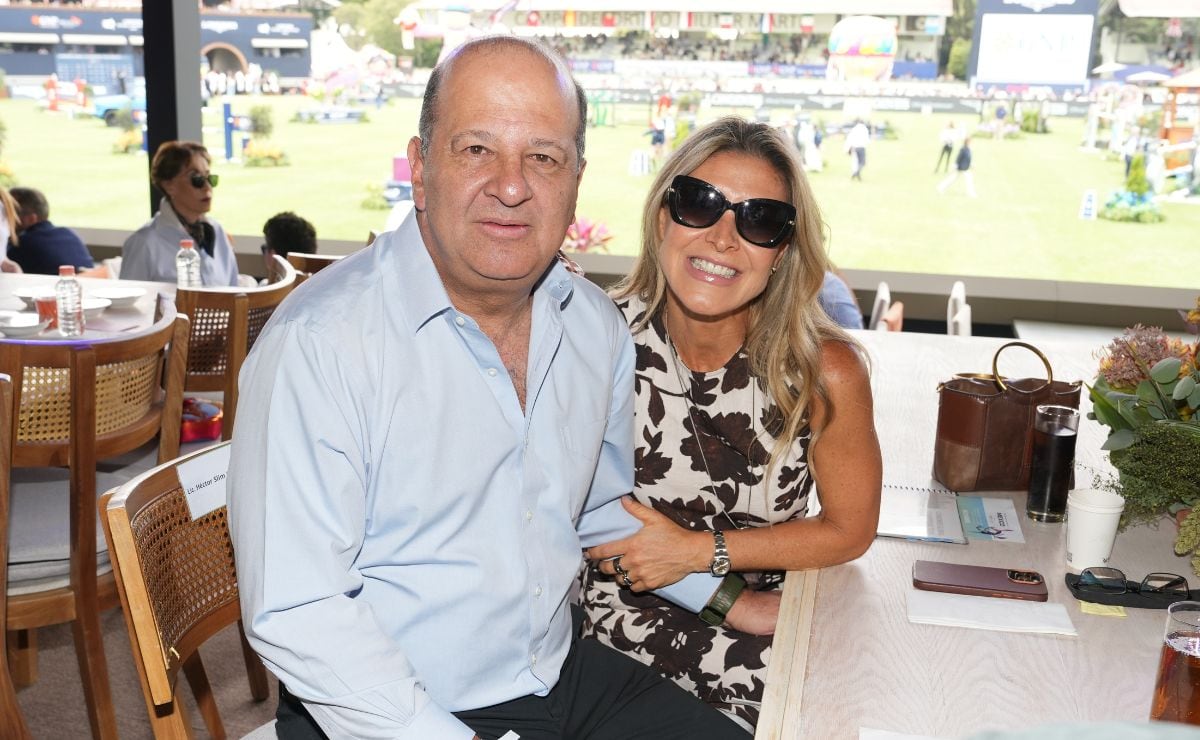 Héctor Slim y Gina Day / Foto: Leonardo Gómez