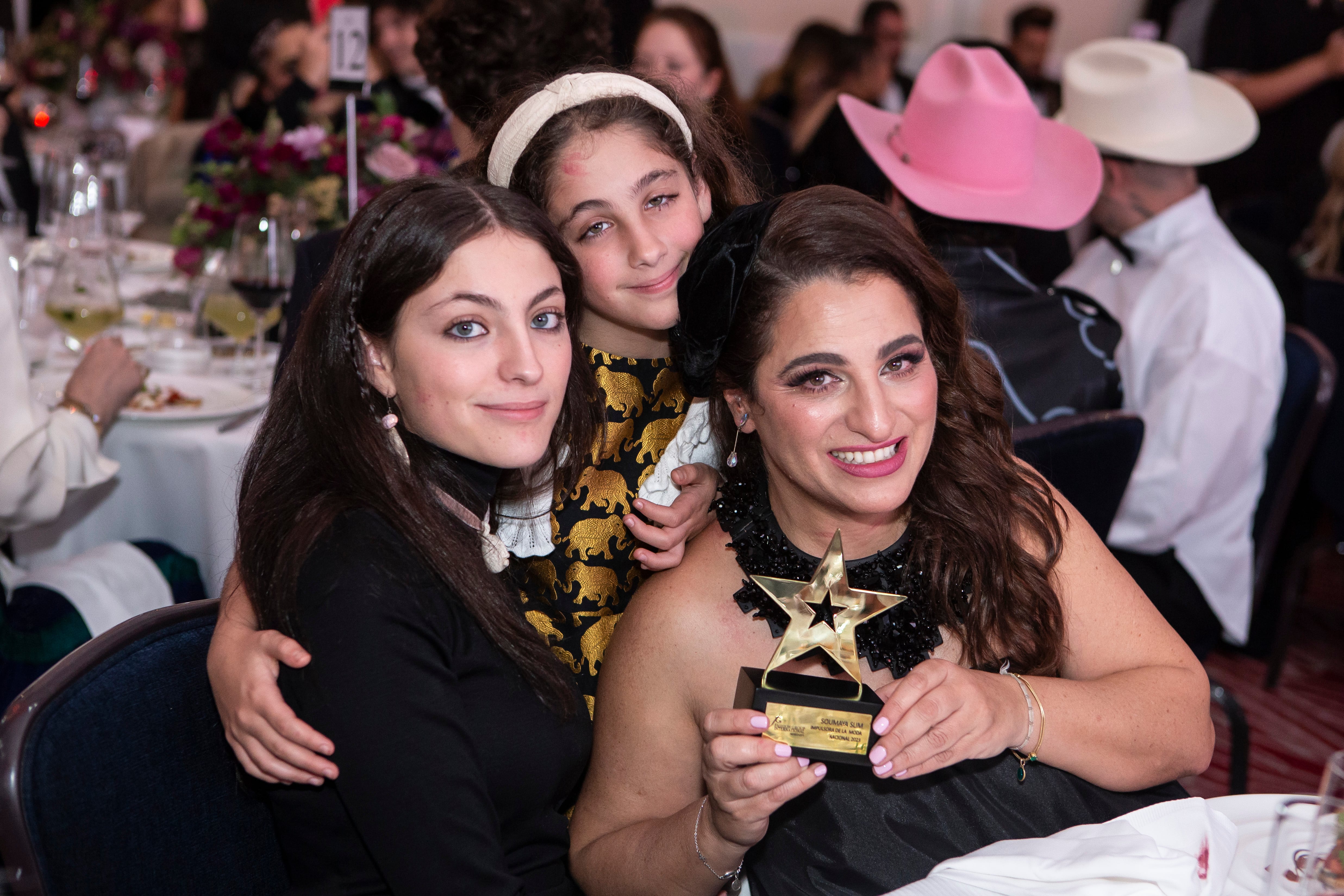 Soumaya Slim es premiada por Fashion Group International Mexico City