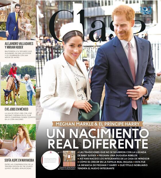 Meghan Markle y el príncipe Harry, un nacimiento real diferente 