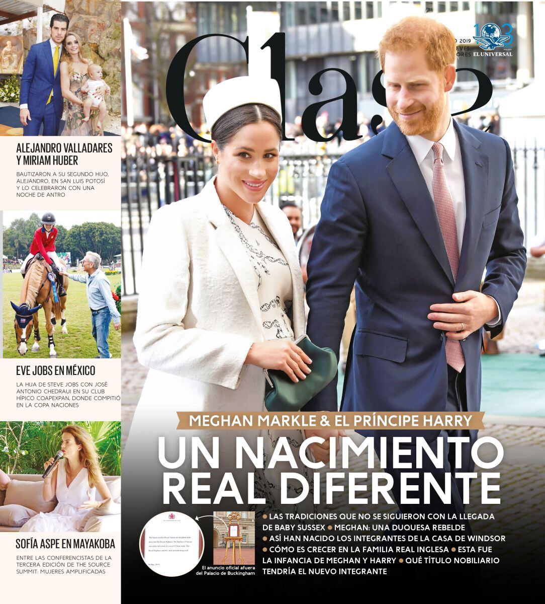 Meghan Markle y el príncipe Harry, un nacimiento real diferente 