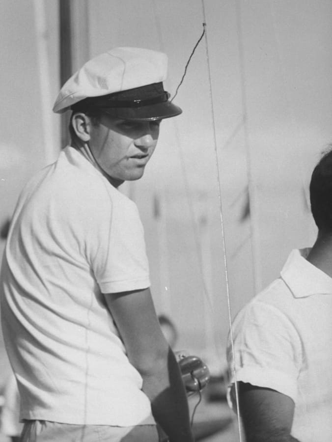 Constantino de Grecia en los Juegos Olímpicos de Roma 1960 / Foto: Getty Images