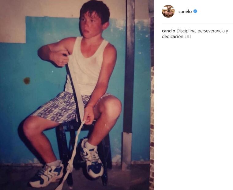 Así lucía Saúl “Canelo” Álvarez en su adolescencia 