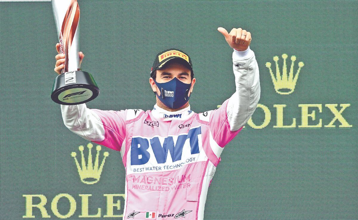 Checo Pérez logra el segundo lugar en el Gran Premio de Turquía