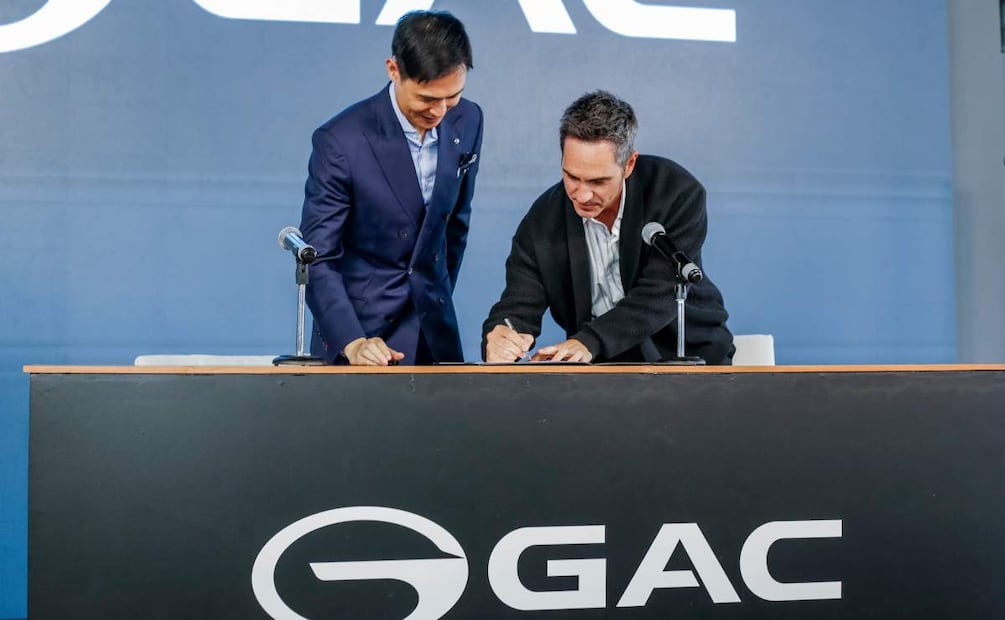 Rafe Huang y Mauricio Ochmann / Foto: Esteban Torreblanca