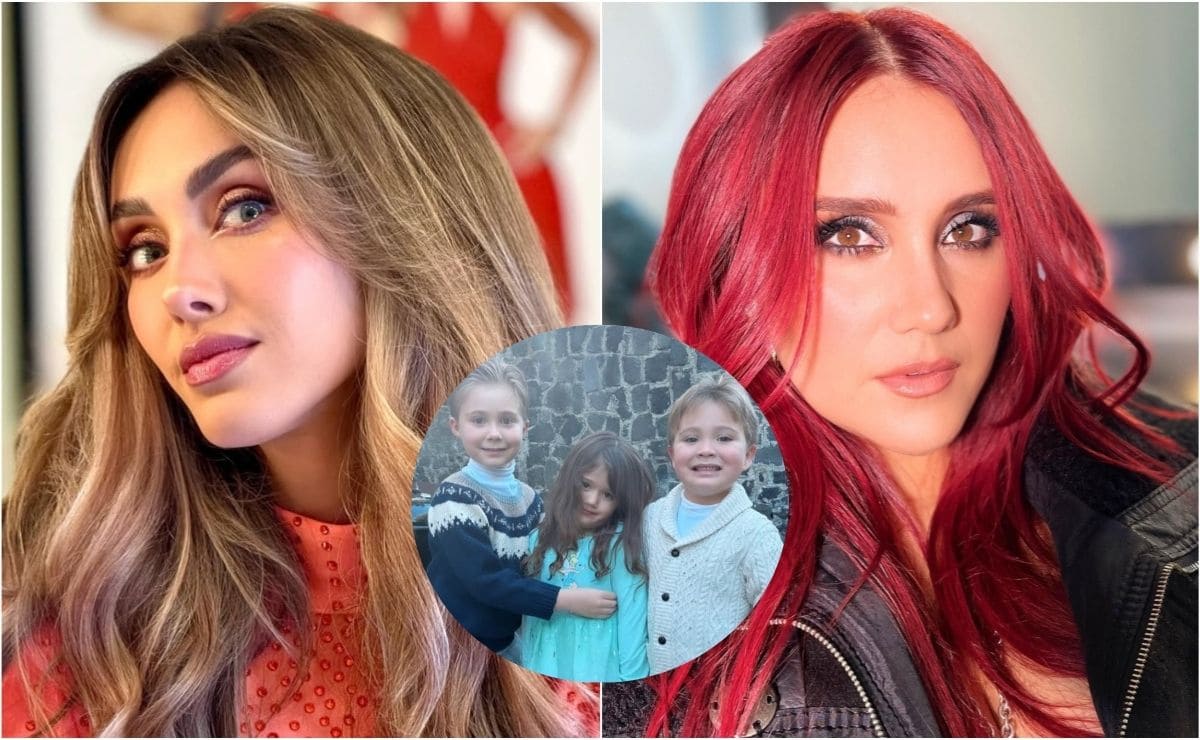 Los hijos de Anahí comparten adorable momento con la hija de Dulce María