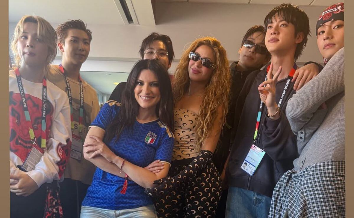 Shakira, Laura Pausini y BTS. (Foto: Instagram)