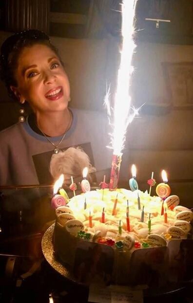 Este fue el mejor regalo de Edith González en su cumpleaños
