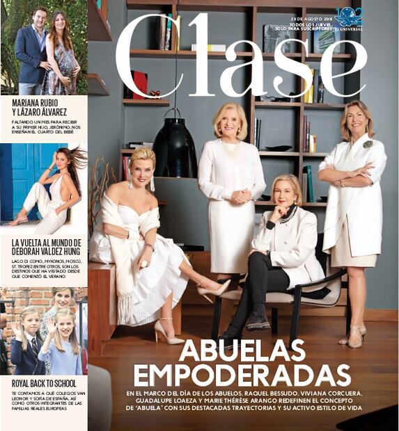 Cuatro abuelas de la sociedad mexicana fuera de serie
