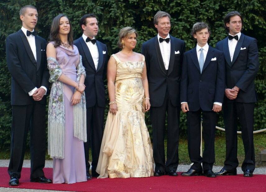 Los grandes duques de Luxemburgo, Guillermo y Stéphanie, esperan a su primer hijo tras 7 años de su boda