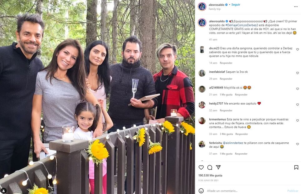 Eugenio Derbez: conoce a las mamás de sus hijos Aislinn, Vadhir, José Eduardo y Aitana