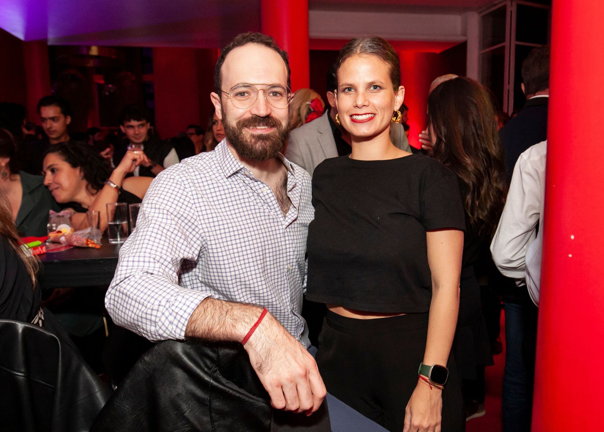 Rubén Contreras y Frida Romeo. (Foto: Esteban Torreblanca para VIP)