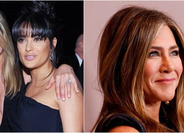 Salma Hayek da la bienvenida a Jennifer Aniston en Instagram
