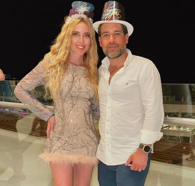 Shanik Aspe y Mauricio Odiardi / Foto: Instagram