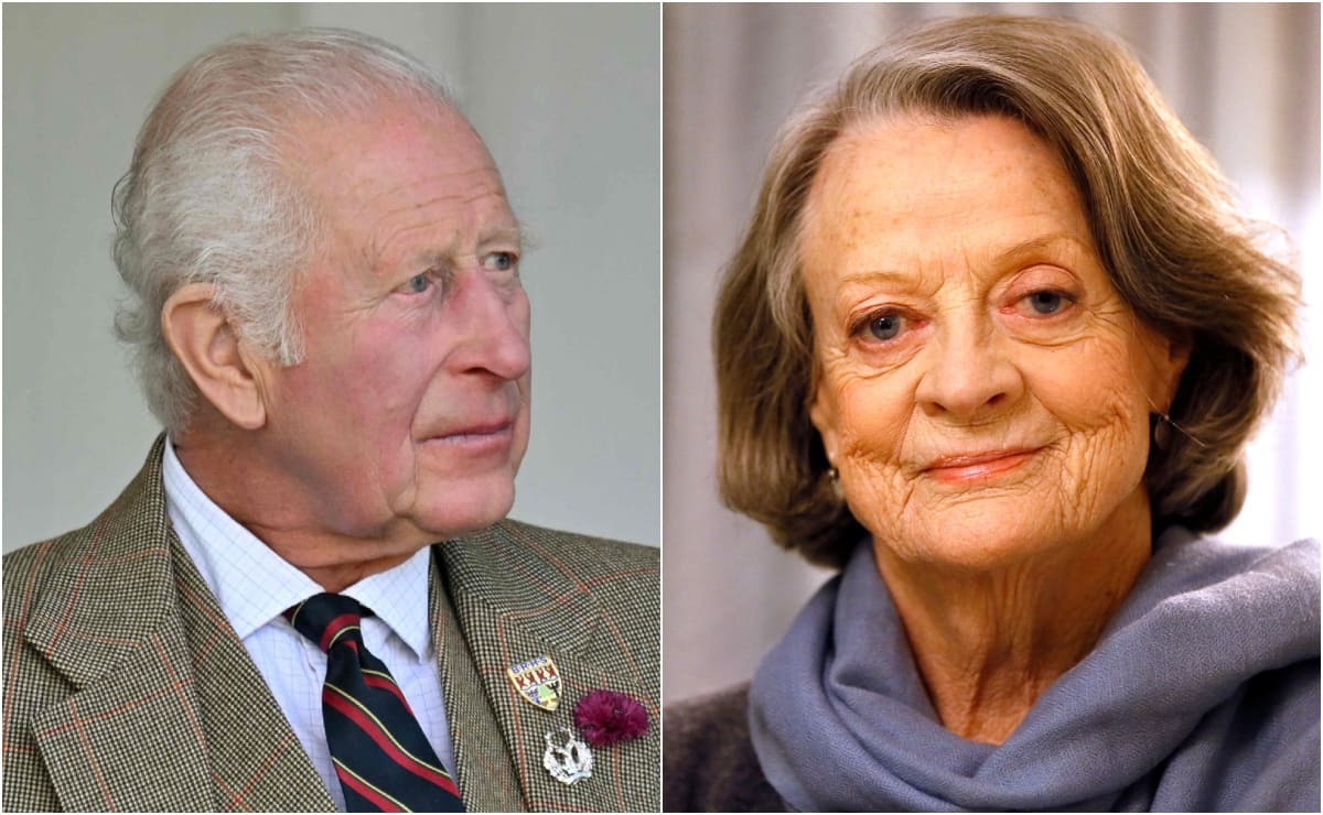 El rey Carlos III reacciona a la muerte de Maggie Smith, actriz de "Harry Potter"