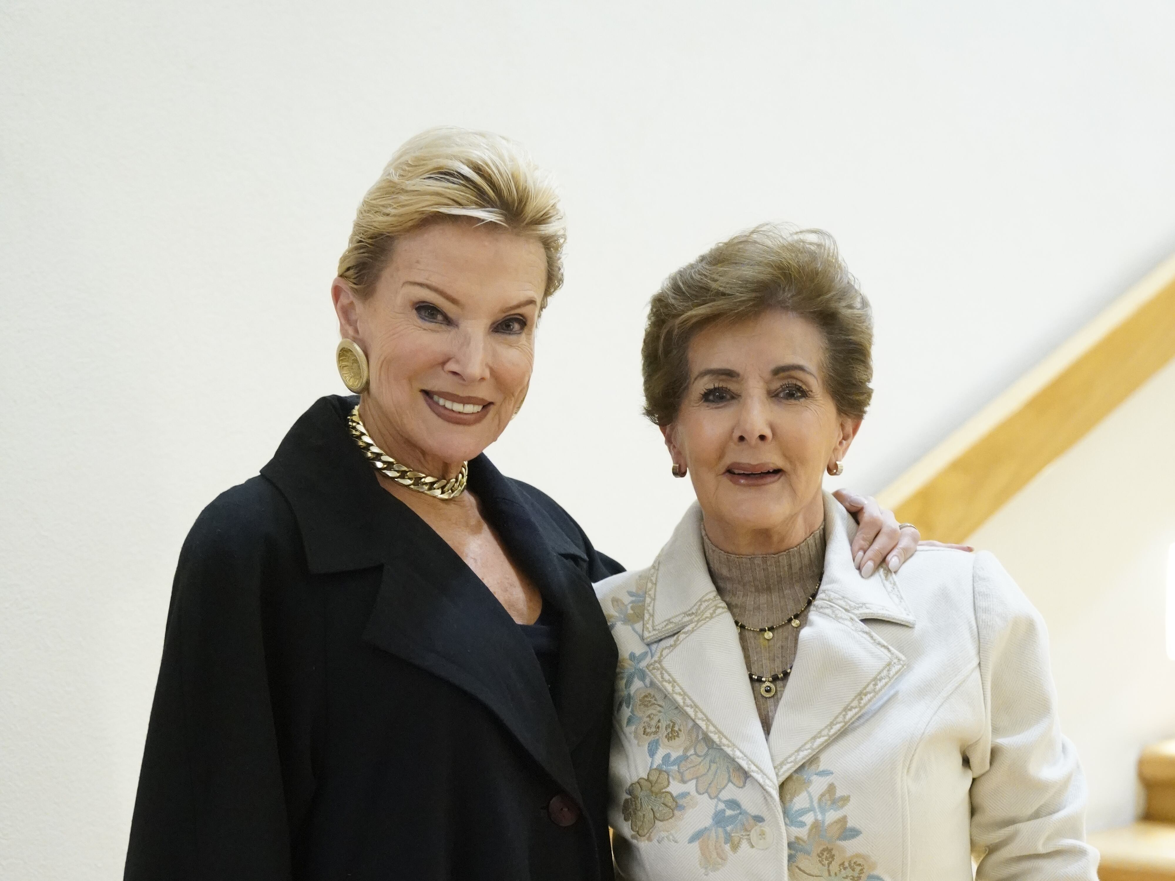 Raquel Bessudo y Paty Espinosa Torres. (Foto: Leonardo Gómez)