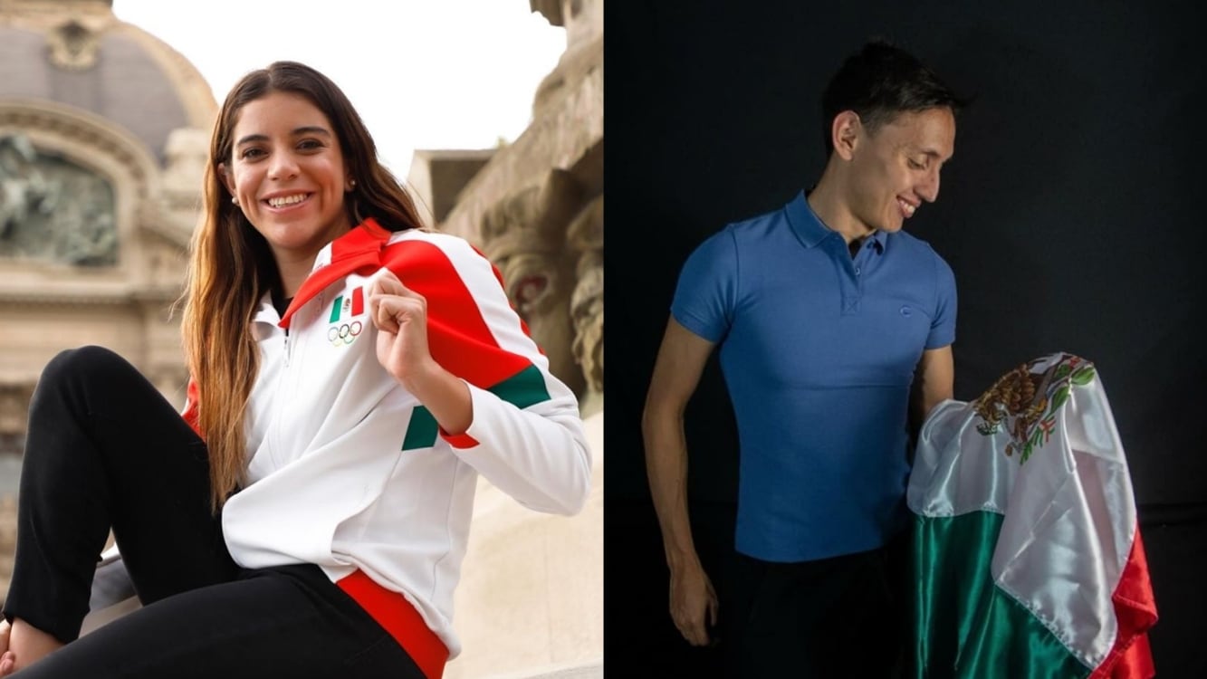 Conoce a Alejandra Orozco y Emiliano Hernández, abanderados en París 2024