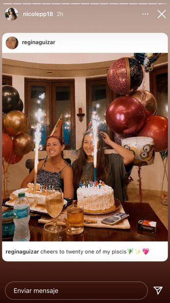 Nicole Peña, hija de EPN, cumple 21 años rodeada del amor de sus amigos