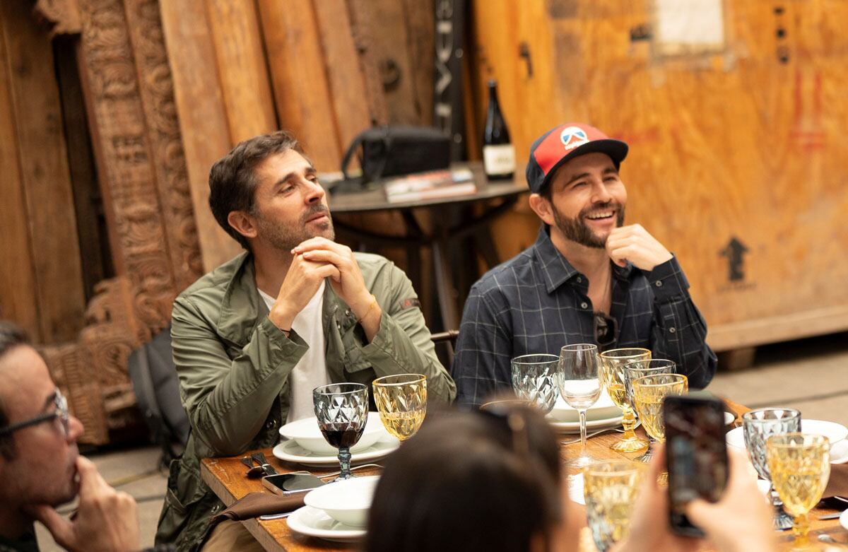 Marco Di Santo y Fernando Noriega. (Foto: Héptor Arjona)