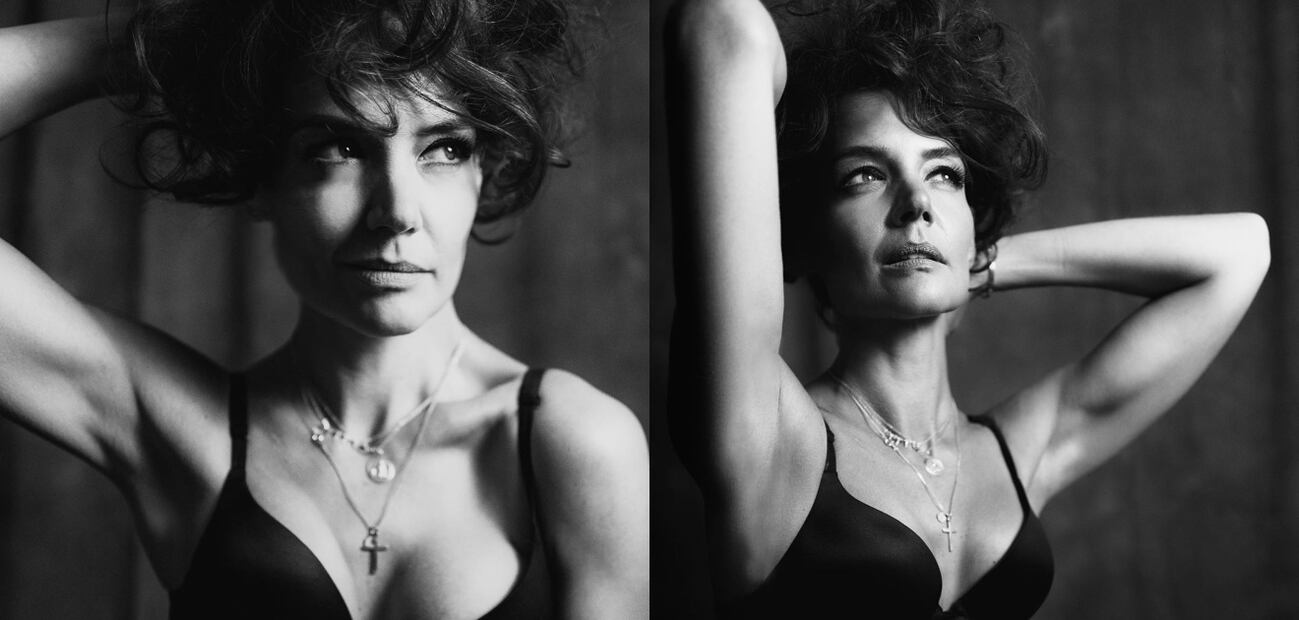A sus 40 años, Katie Holmes posa más sensual que nunca 