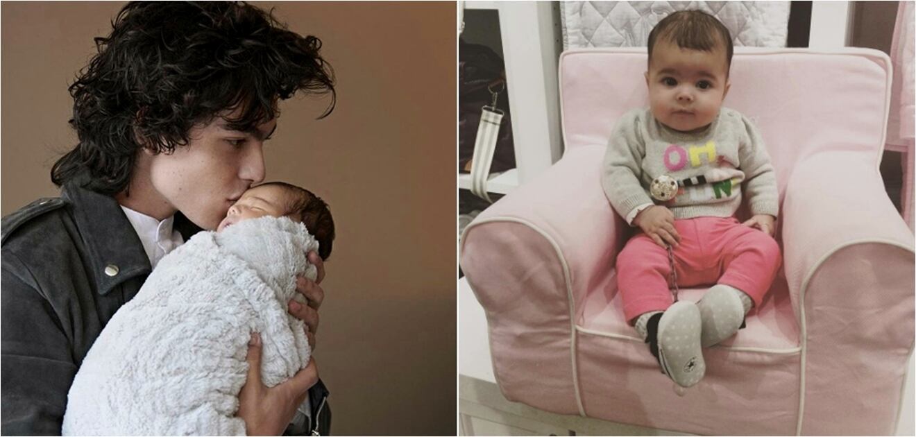 <p>No cabe duda que los genes Mayer Mori ganaron en Mila, es idéntica a su papá. <strong>(Fotos: Instagram)&nbsp;</strong></p>
