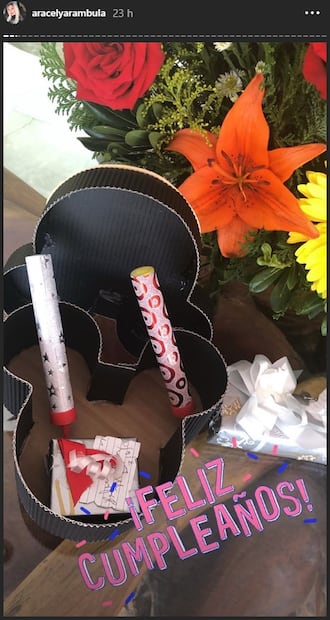 Así festejaron los hijos de Luis Miguel a su mamá Aracely Arámbula 